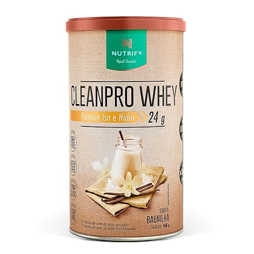 Nutrify - Whey Protein CleanPro - Baunilha - 450g