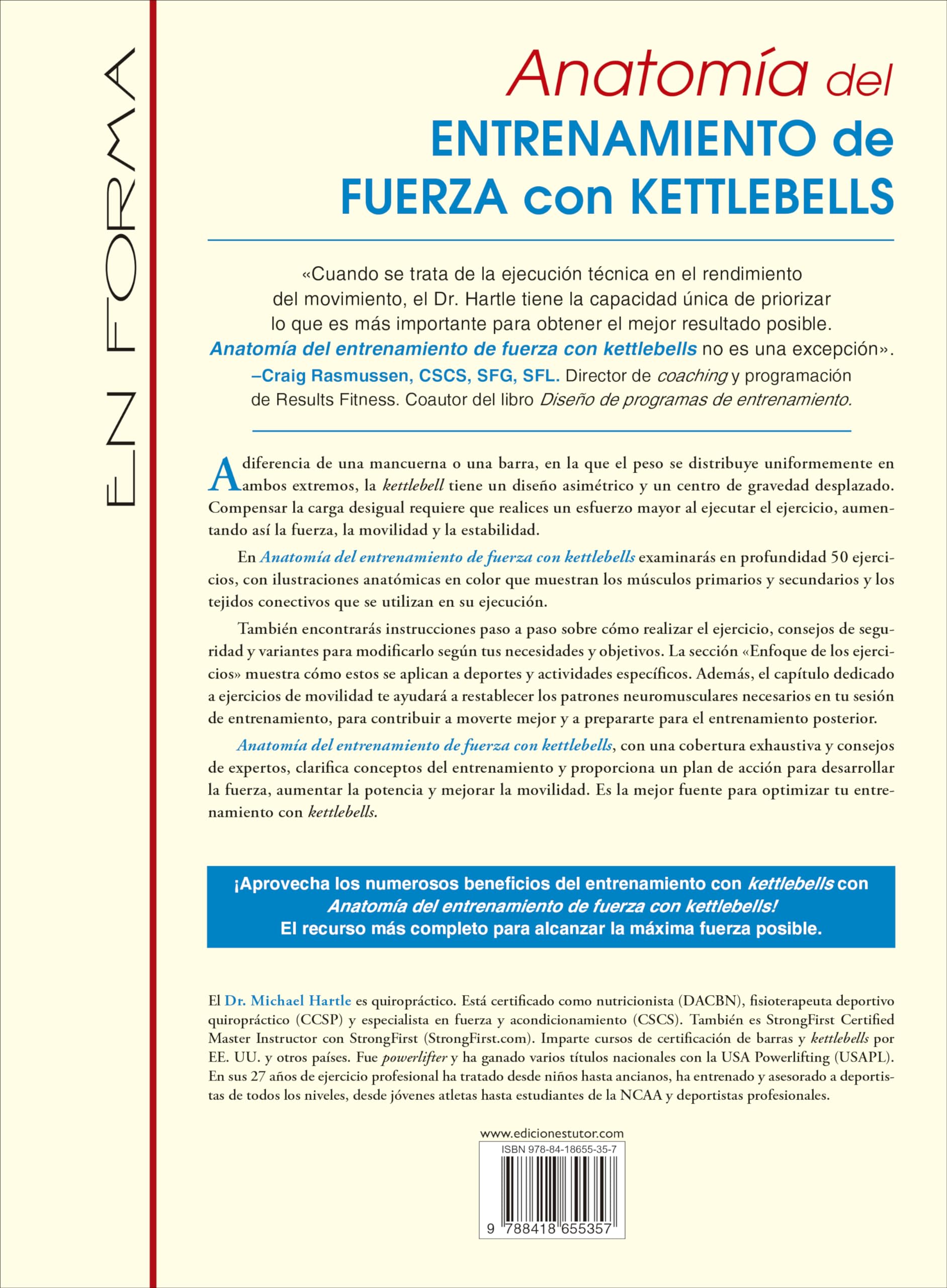 Anatomía del entrenamiento de fuerza con kettlebells