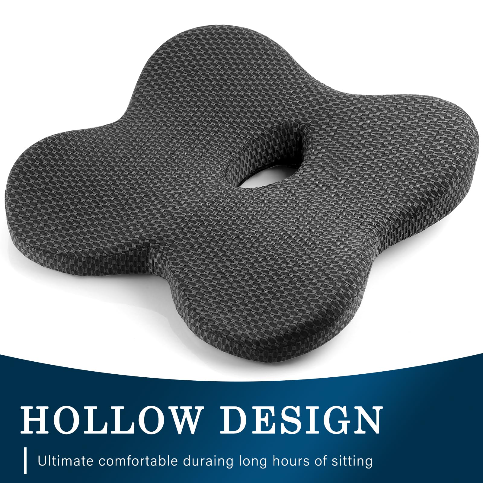 Eyamumo Coccyx Seat Cushion and Vibration Massage Back Cushion6