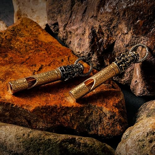 Miniatura 2 de HorixGear Silbato de emergencia silbatos de seguridad EDC para mujeres y niños fuerte hasta 120 db silbatos de supervivencia para senderismo