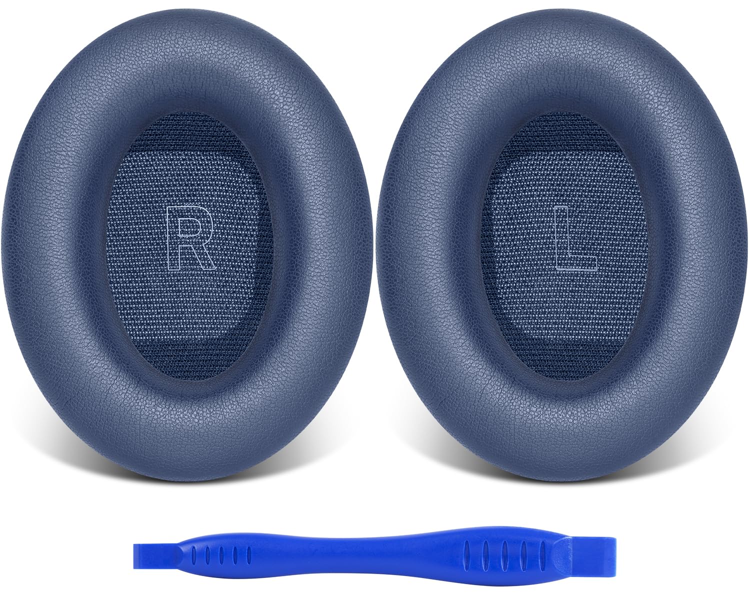link dream qc ultra ear pads for bose quietcomfort ultra gen 1& gen 2 headphone replacement soft protein leather memory foam earpads ear cushions soft comfortable, noise isolation extra thick (blue)