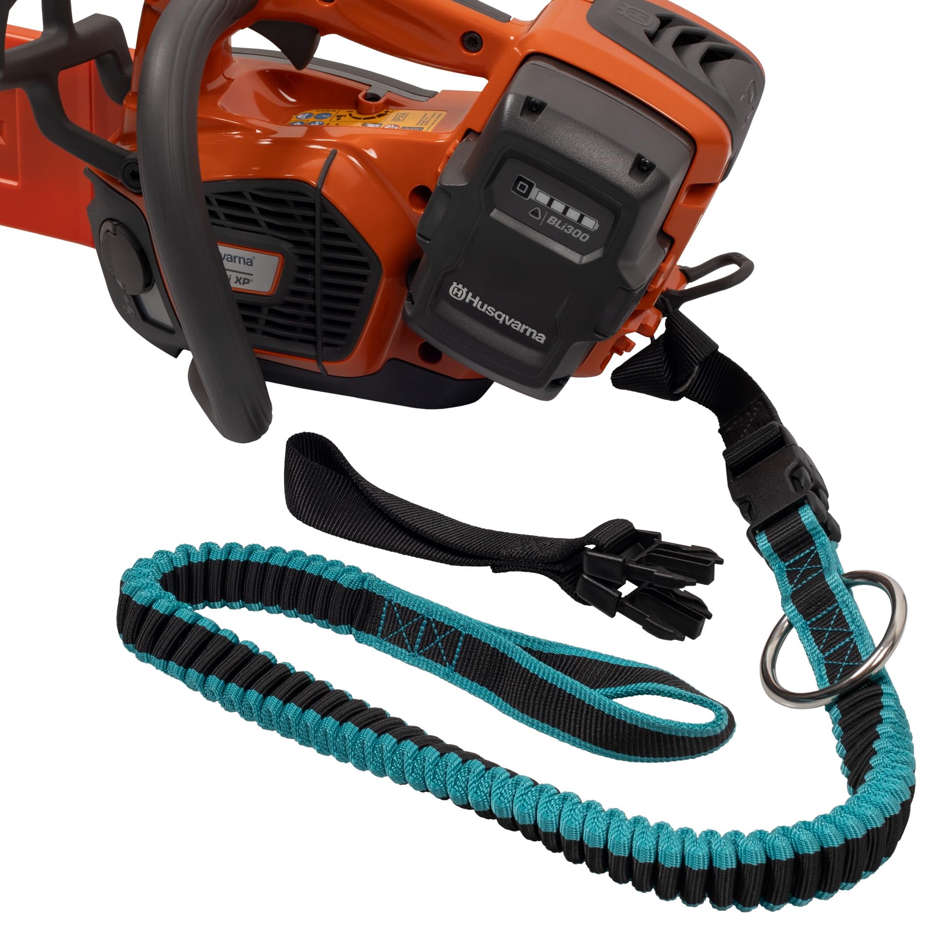 Notch Cordino modulare per motosega, portata fino a 167,6 cm, design tradizionale con gancio di traino ad anello, compatibile con tutti i tipi di motosega, l'anello cucito consente di riporlo