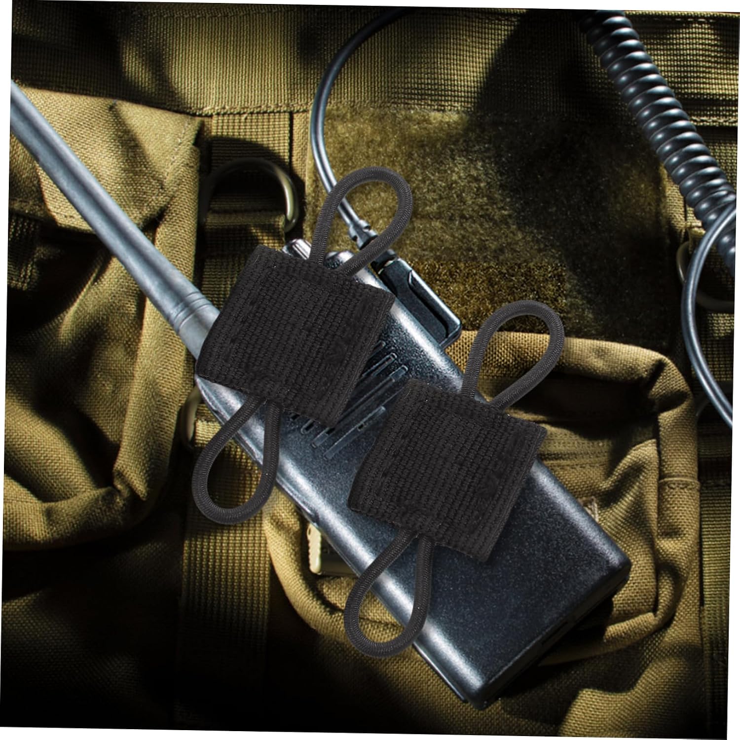 POPETPOP Interphone Straps Fastener Clips Buckles Outdoor Interphone Fastener Interphone Fastener for Bags