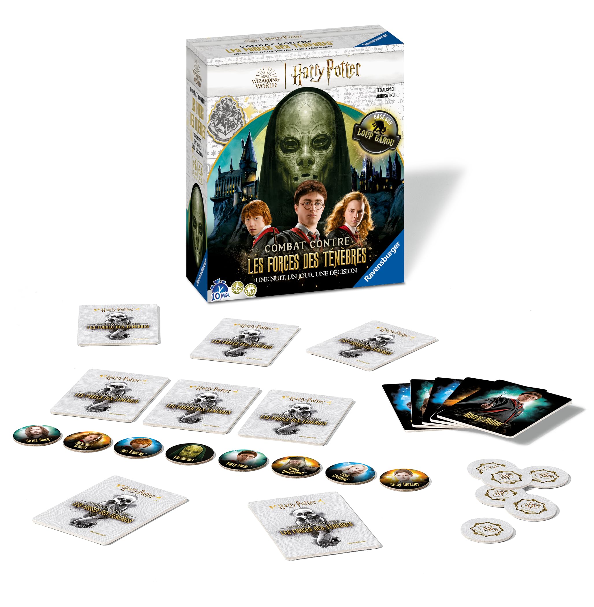 Ravensburger Loup-Garou Pour Une Nuit – Best-of – 28 Personnages – Appli Gratuite – Dès 9 Ans – 3-10 Joueurs