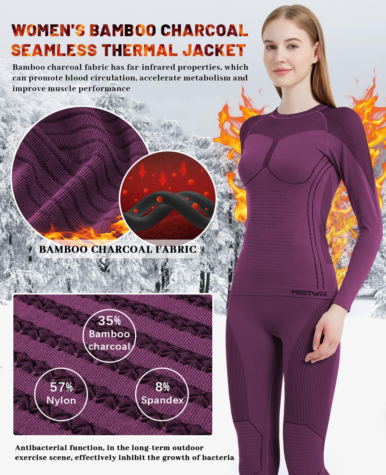 MEETWEE U50 Base Layer Set Femme