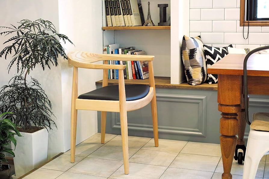 Amazon｜2脚セット 木製 ダイニング チェア デザイナーズ リ