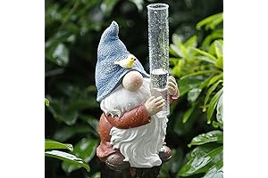 FORUP Resin Gnome Rain Gauges: A Whimsical Addition to Your Garden