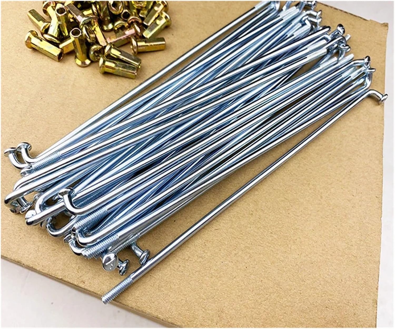 36pcs/lot 8G Spokes 9K Motorcycle Spokes 3.5mm 4mm*124-235mm for E-Bicycle Spokes JH70 GN250 125