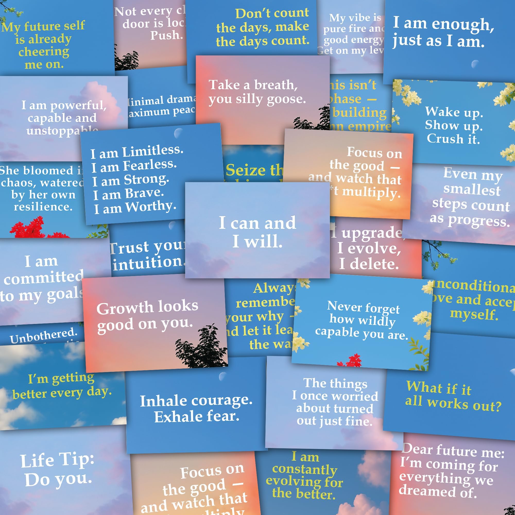 Autocollants d'affirmation Badass : lot de 205 stickers de motivation quotidiens pour ordinateur
