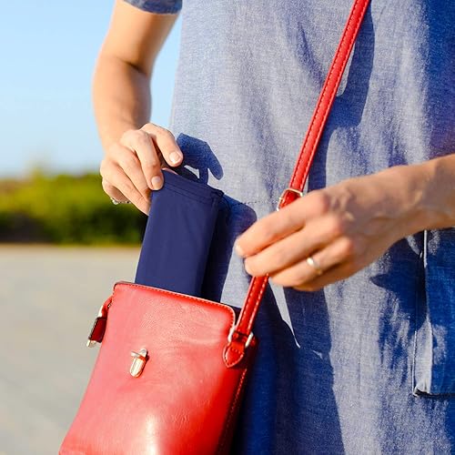 Miniatura 5 de Frienda 12 bolsas de microfibra para lentes de sol, bolsas suaves con 2 paños de limpieza y cordón (negro, gris y azul), Negro, gris y azul