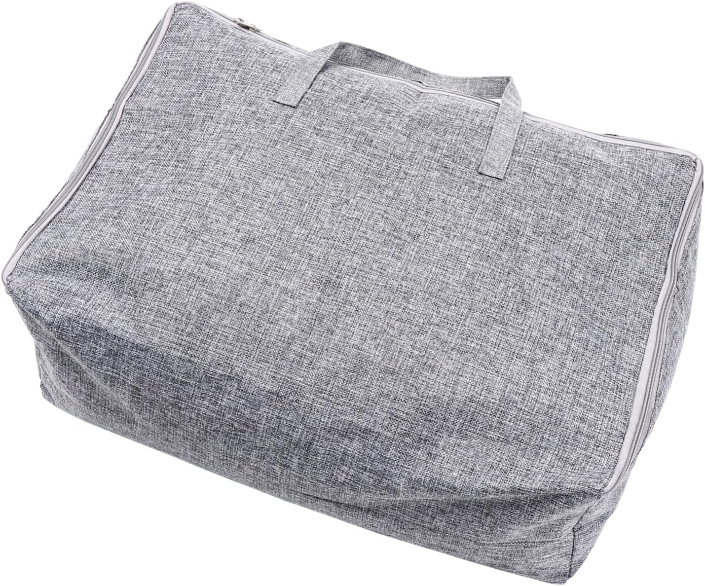 Quilt Quilt Bag Fitness Storage Bag Outdoor Travel Bag Large Capacity Travel Bag Fitness Storage Pouch Bag Organizer for Tote Handbag Storage Organizer Bedding Bag Polyester Grey