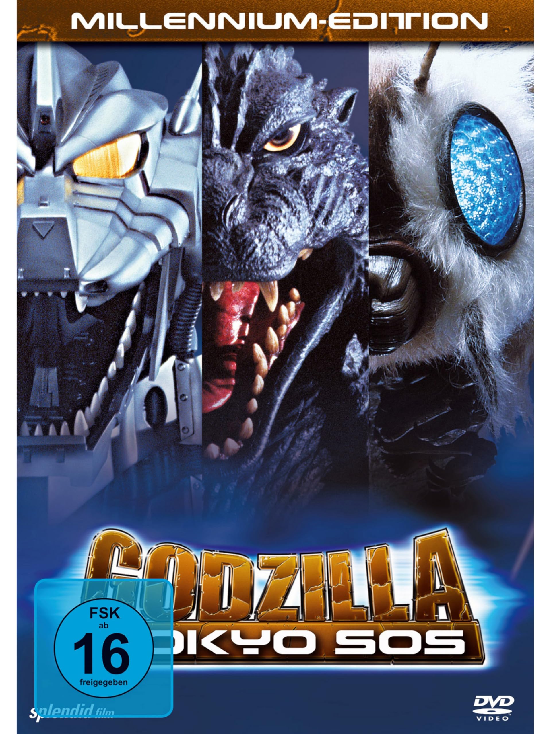 Godzilla Millennium Edition 6 DVD Collection Kaiju Klassiker Toho Studios Monster Filme
