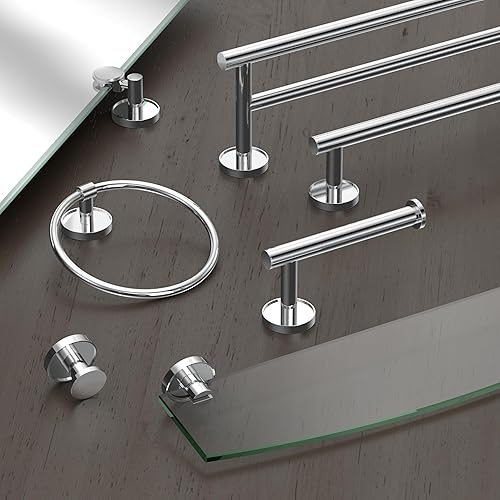 Miniatura 10 de Gatco 4244MX Latitude II - Toallero doble de 24 pulgadas, color negro mate