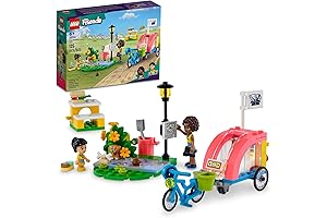 LEGO Friends Dog Rescue Bike Building Set: Adventure for Animal-Loving Kids