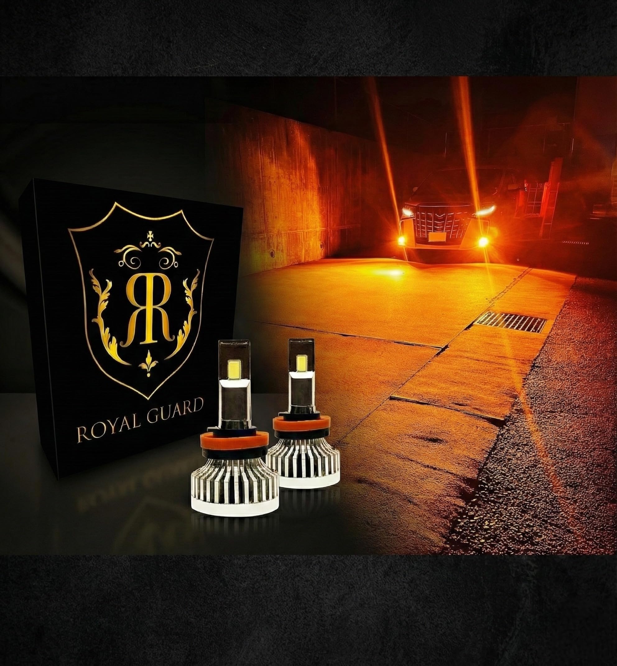 ロイヤルガード　零　フォグランプ Amazon | 2026年モデル アンバー LEDフォグランプ HB4 (9006) 実測
