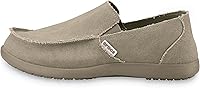 Crocs Men's Santa Cruz Loafers - Lightweight Slip-On Loafers with Croslite Foam Comfort & Pivoting Heel Straps