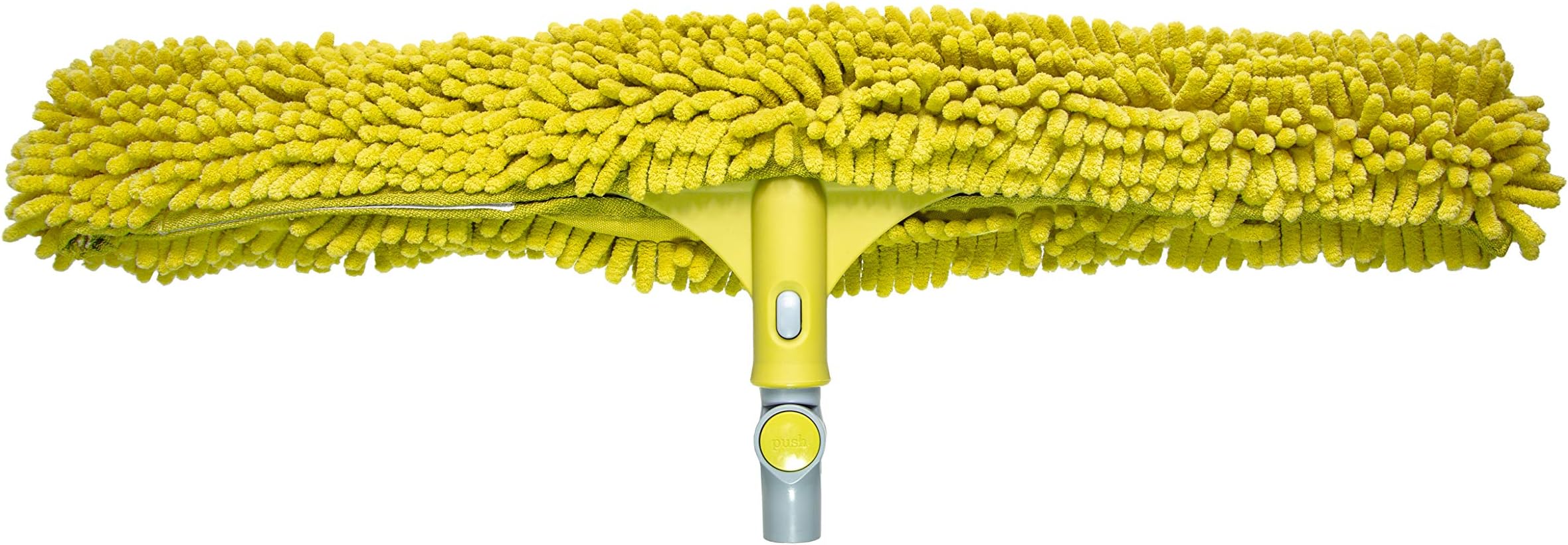 DOCAZOO Telescopic Pole for Cleaning - Window Cleaning Kit, Ceiling Cleaning, Feather Duster, Snow Removal, Window Squeegee, High Reach Indoor & Outdoor Kit - (Head Only - 24 in Squeegee Scrubber)