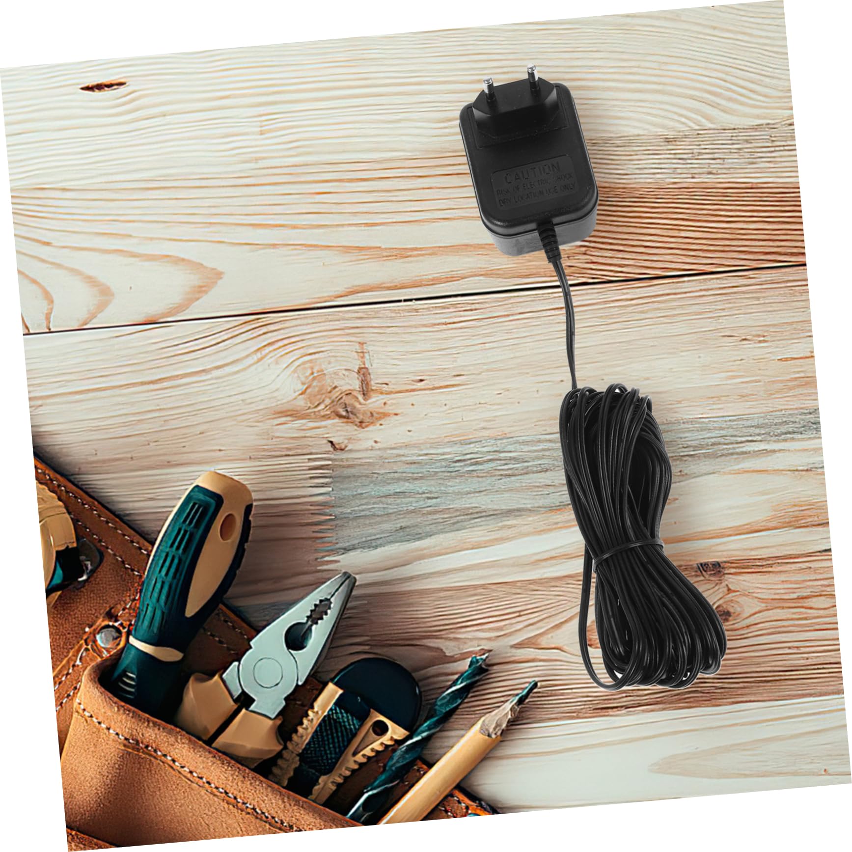 SHINEOFI Transformateur De Sonnette 24V 500Ma Adaptateur Secteur Pour Sonnette Vidéo Blink Avec Cordon Long Conforme Normes Européennes Pour Usage Domestique