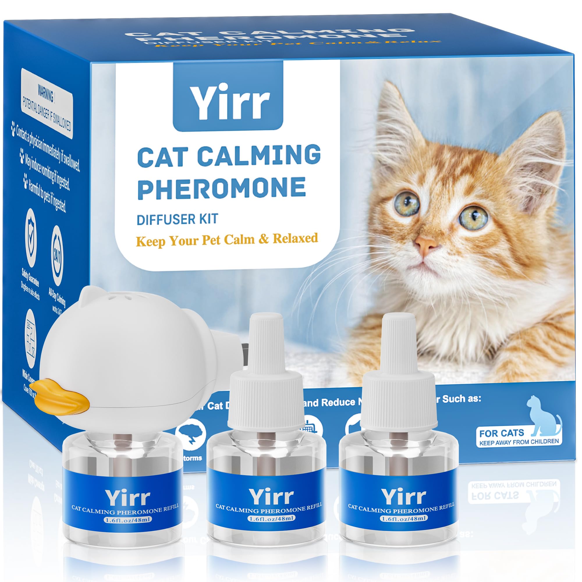 Therapet Md Cat Diffuser NHZ Cat Calming Diffuser, Release... Therapet Md Cat Diffuser NHZ Cat Calming Diffuser, Release...