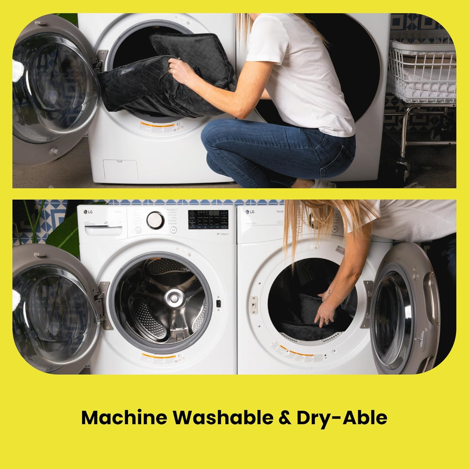 Nandog Pet Gear Luxury Dog Car Seat Bed w/Removable & Washable Pad Insert & Thick Car Seatbelt Straps - Secure, Comfortable, Easy-to-Clean Pet Carrier (Dark Grey, 18" L x 16" W in)