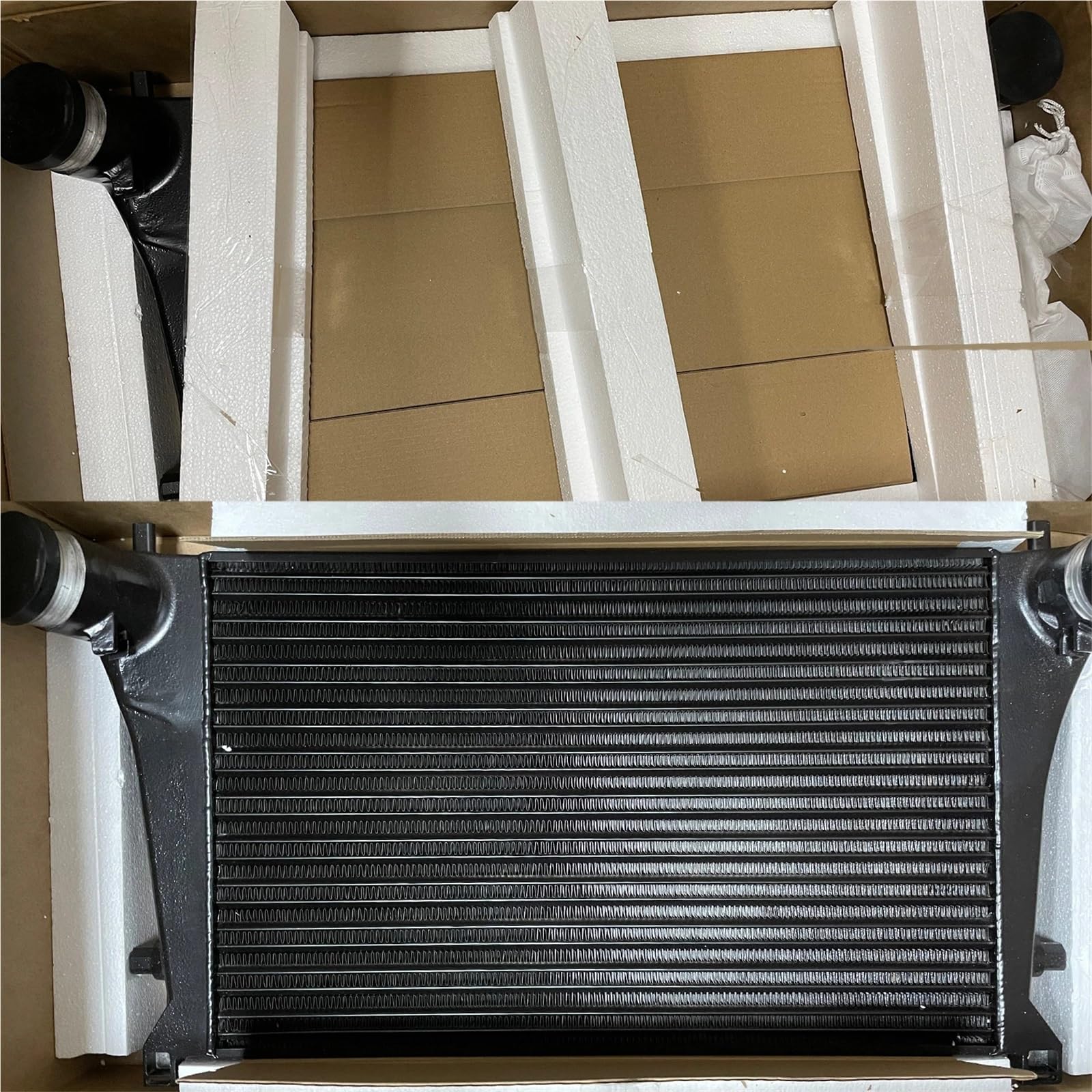 Radiatora Steam Deck Zestaw chłodnicy międzystopniowej do VW Golf MK7 MK7.5 GTI EA888 Gen3 pasuje do Seat Leon Octavia pasuje do Audi TT TTSA3 S31.8TSI Radiator przewodzącym