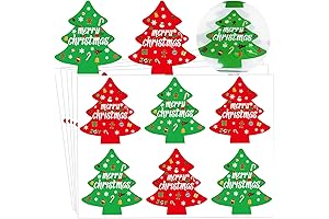 Christmas Elements Tree Seal Stickers