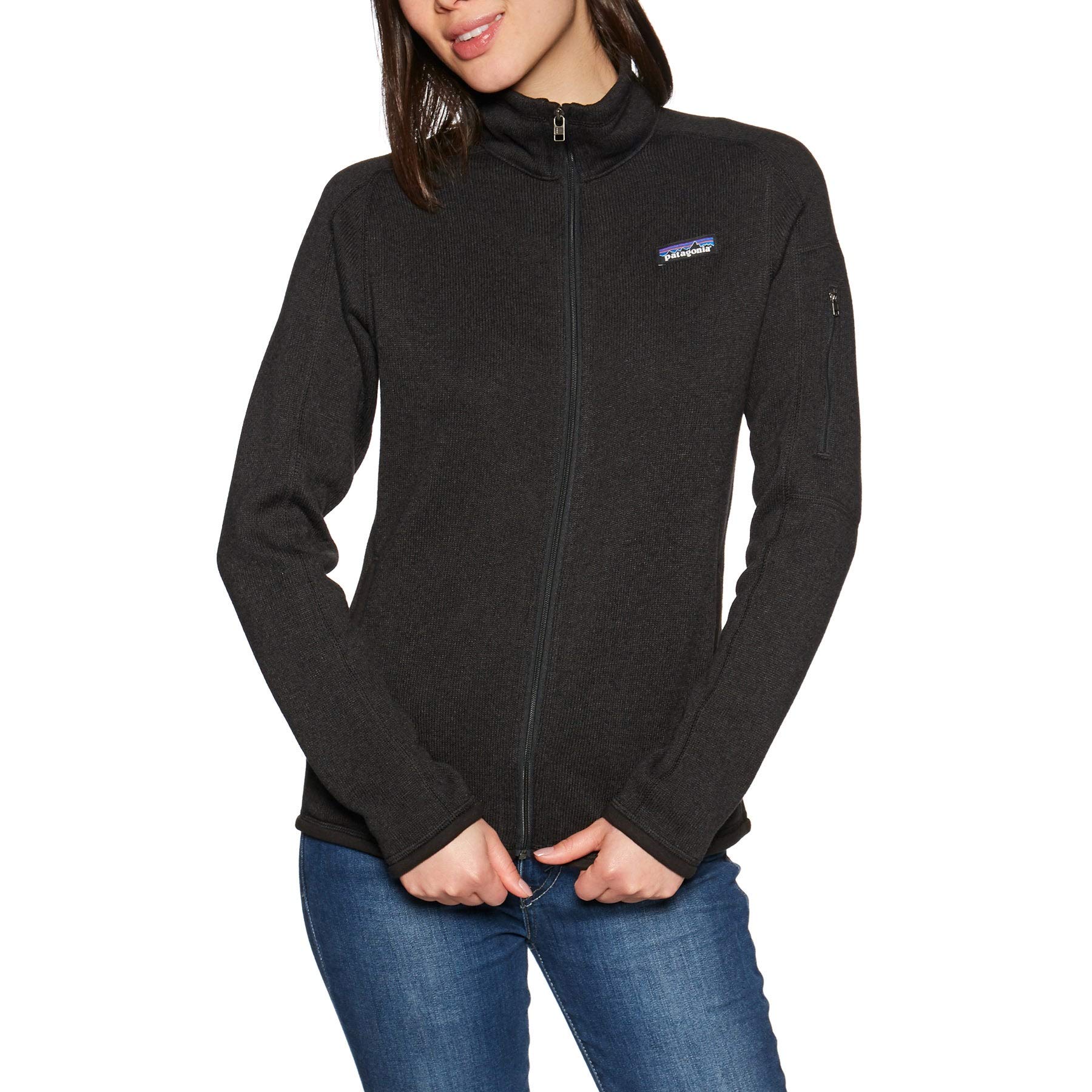 Patagonia Women's Black 25543-Blk W's Better Sweater Jkt Sweatshirt M