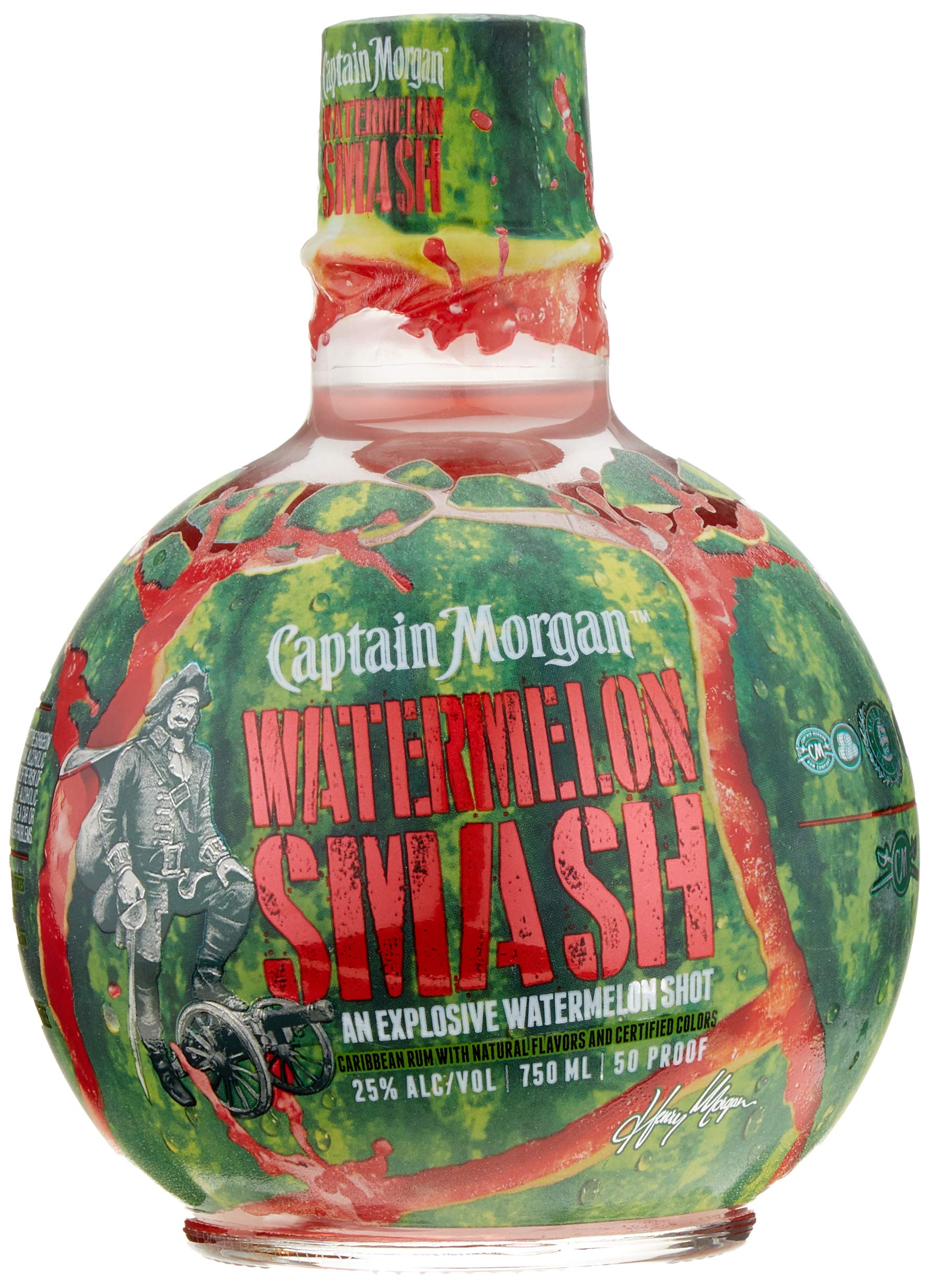 Captain Morgan Watermelon Smash 25% Vol. 0,75l