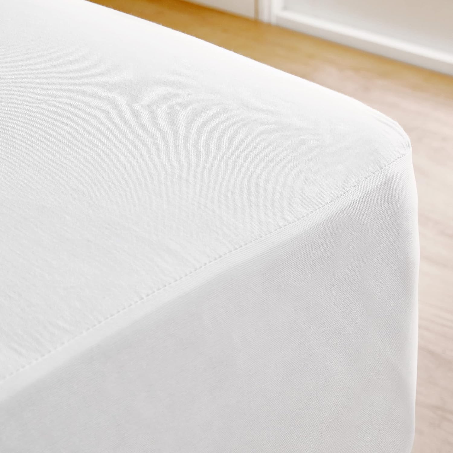 Pikolin Home – Cotton Mattress Protector, 100% Bamboo, Waterproof Cama 180-180 x 190/200 cm White