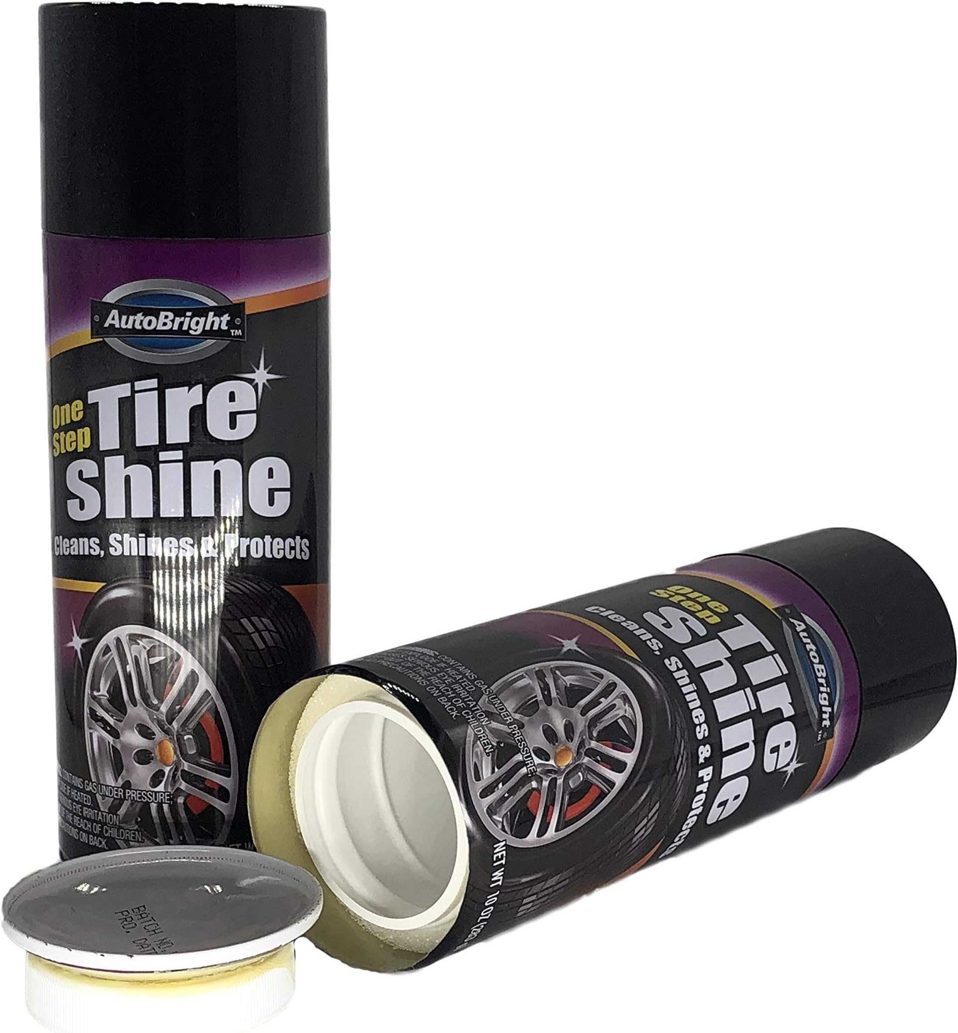 AutoBright One Step Tire Shine Diversion Stash Safe