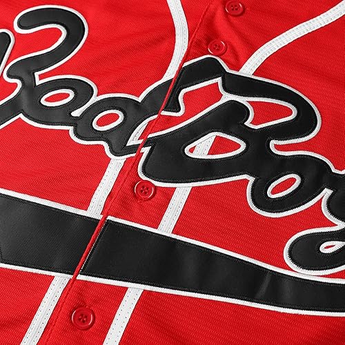 Miniatura 2 de 10 Smalls Bad Boy Jersey 90S Hip Hop Movie Baseball Jersey for Men S-XXXL
