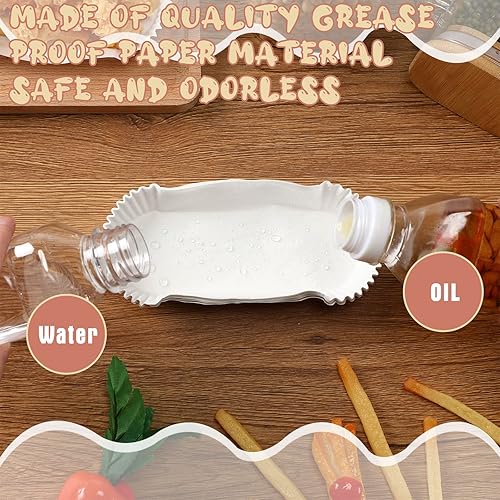 Miniatura 4 de Sherr 2000 bandejas de papel para perros calientes de 6 pulgadas, color blanco, bandeja rectangular acanalada para comida para perros calientes,