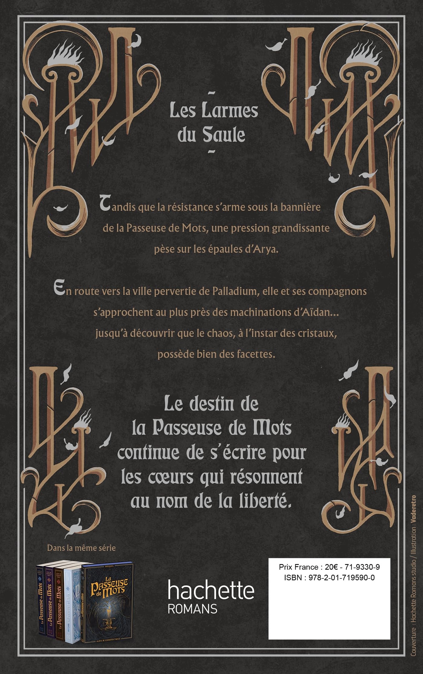 La Passeuse de Mots - Tome 4 - Les Larmes du Saule