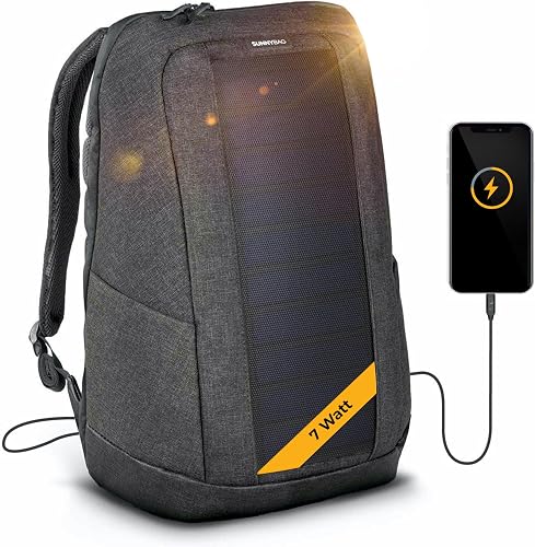 Sunnybag Iconic Solar Backpack with Integrated 7 Watt Sol…