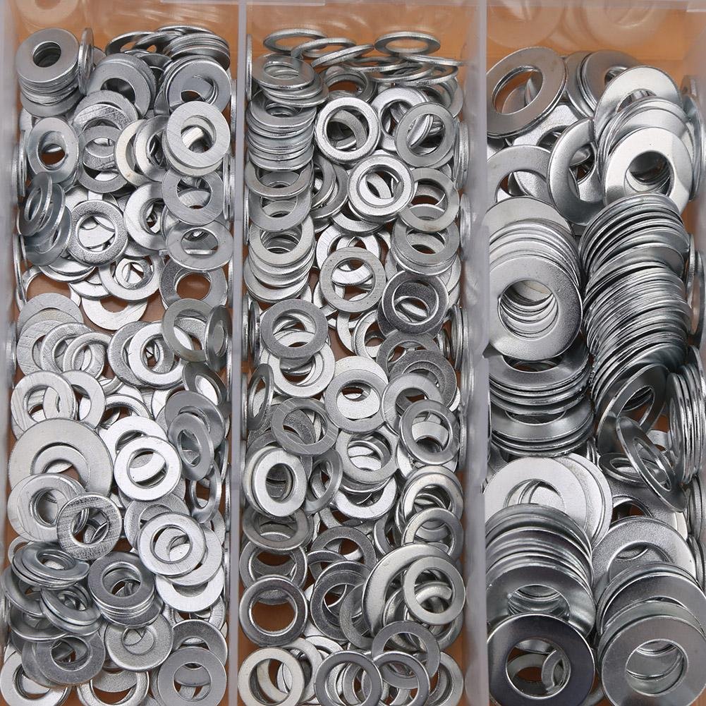 LPS Sourcing Flat Rubber Washer Assortment Kit 120 Piece - 788208