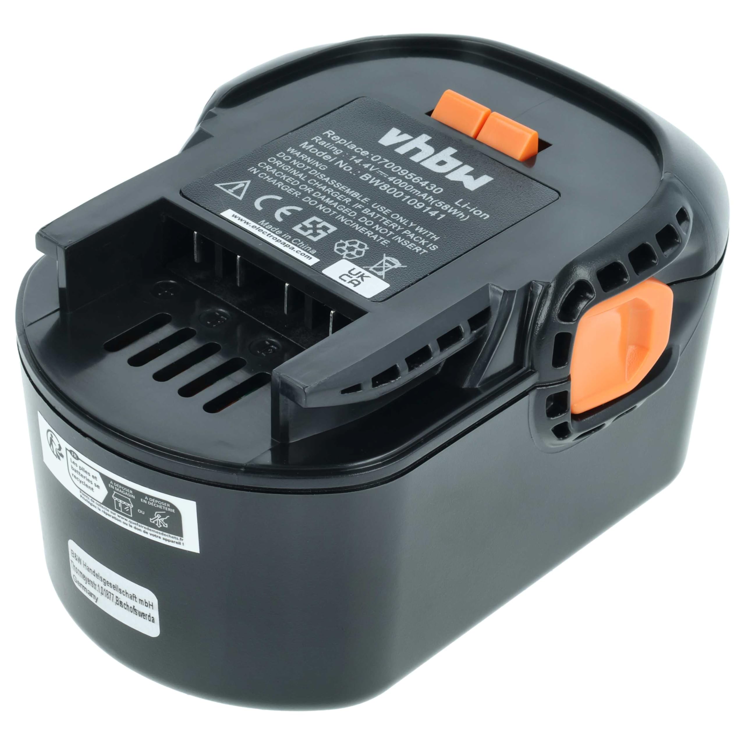 vhbw Batería Compatible con Würth SD-LI 14.4V Lithium-Ion