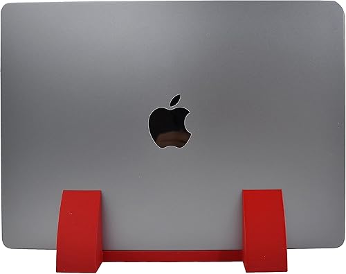 Miniatura 2 de Soporte vertical gcode para laptop, compatible con MacBook, Surface, Samsung, HP, Dell, Chromebook, iPad, tableta y Kindle, elegante soporte que