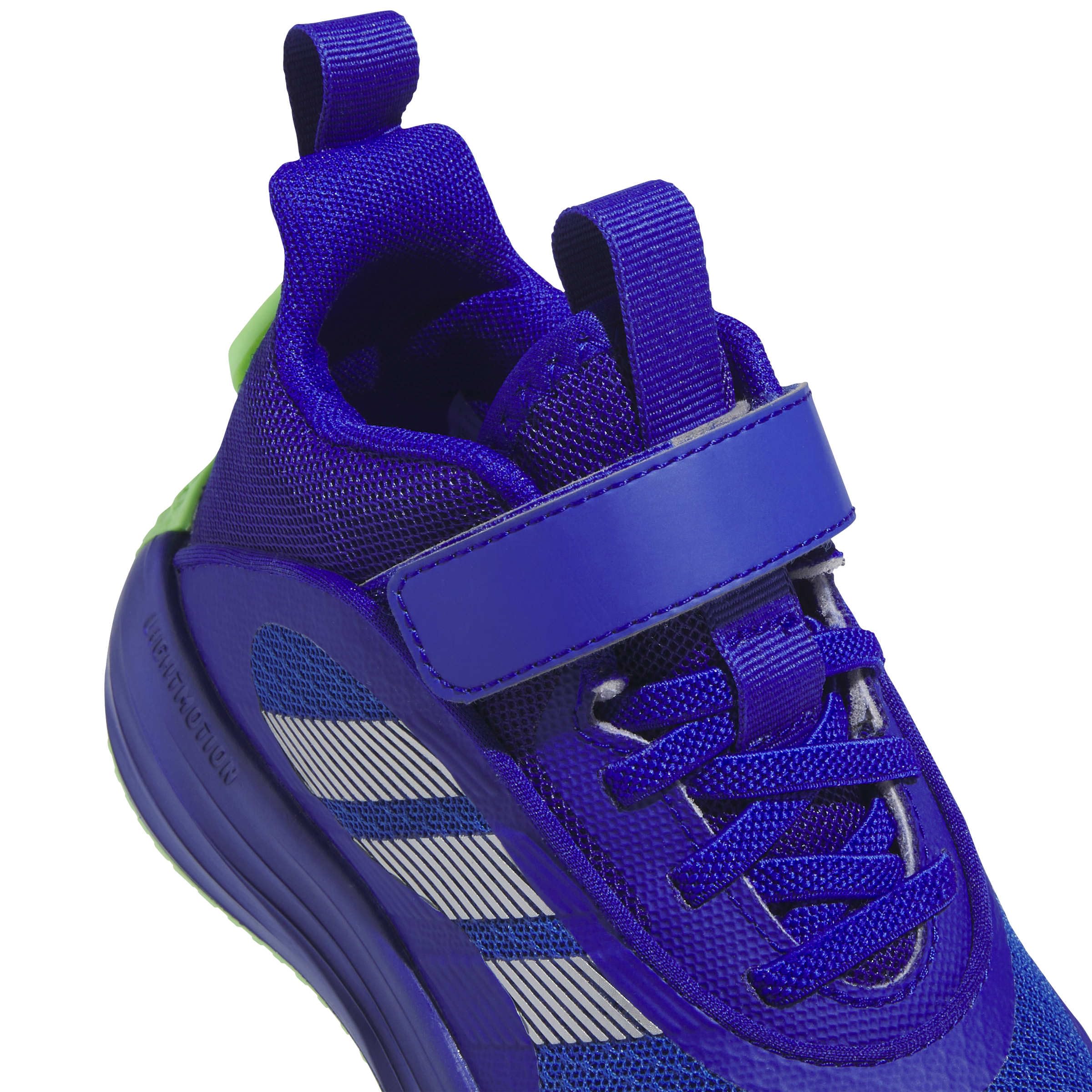 adidas Unisex - Bambini e Ragazzi Ownthegame 3.0 Shoes, Lucid Blue/Silver Met./Lime Burst, 31.5 EU