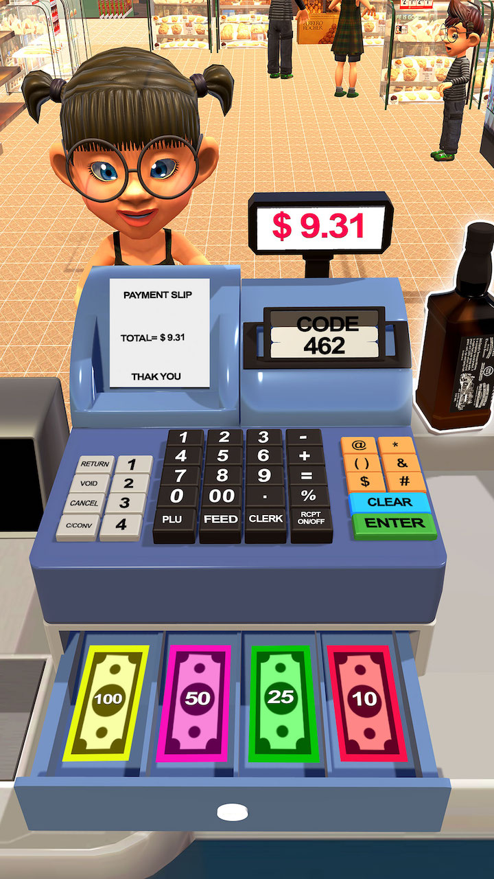 Jogo de caixa de supermercado - Aplicativo na Amazon Appstore
