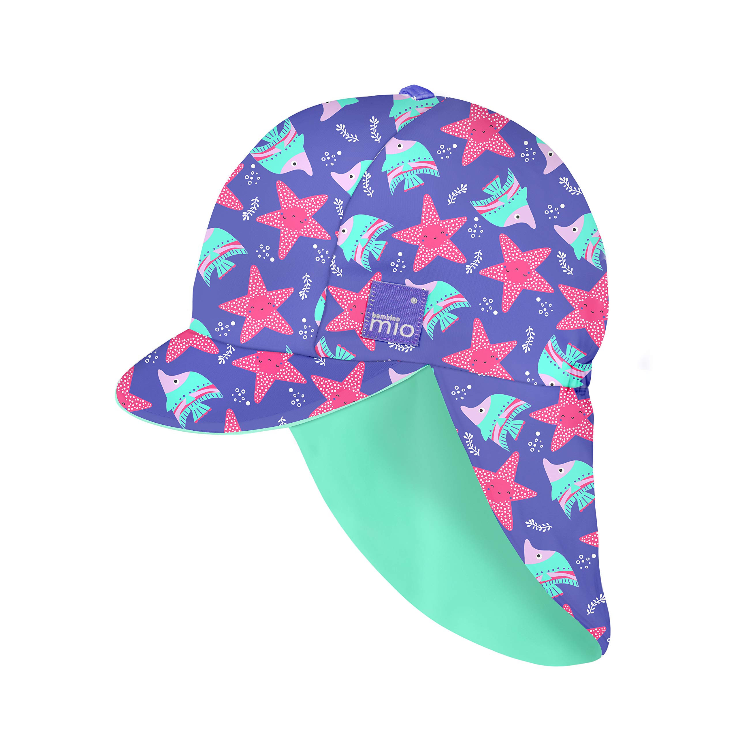 Bambino Mio, Reversible Swim Hat, Sun Protection UPF40+ Violet