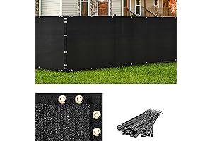 Trupido Privacy Fence - 6x50ft Heavy-Duty Privacy Screen for Fence
