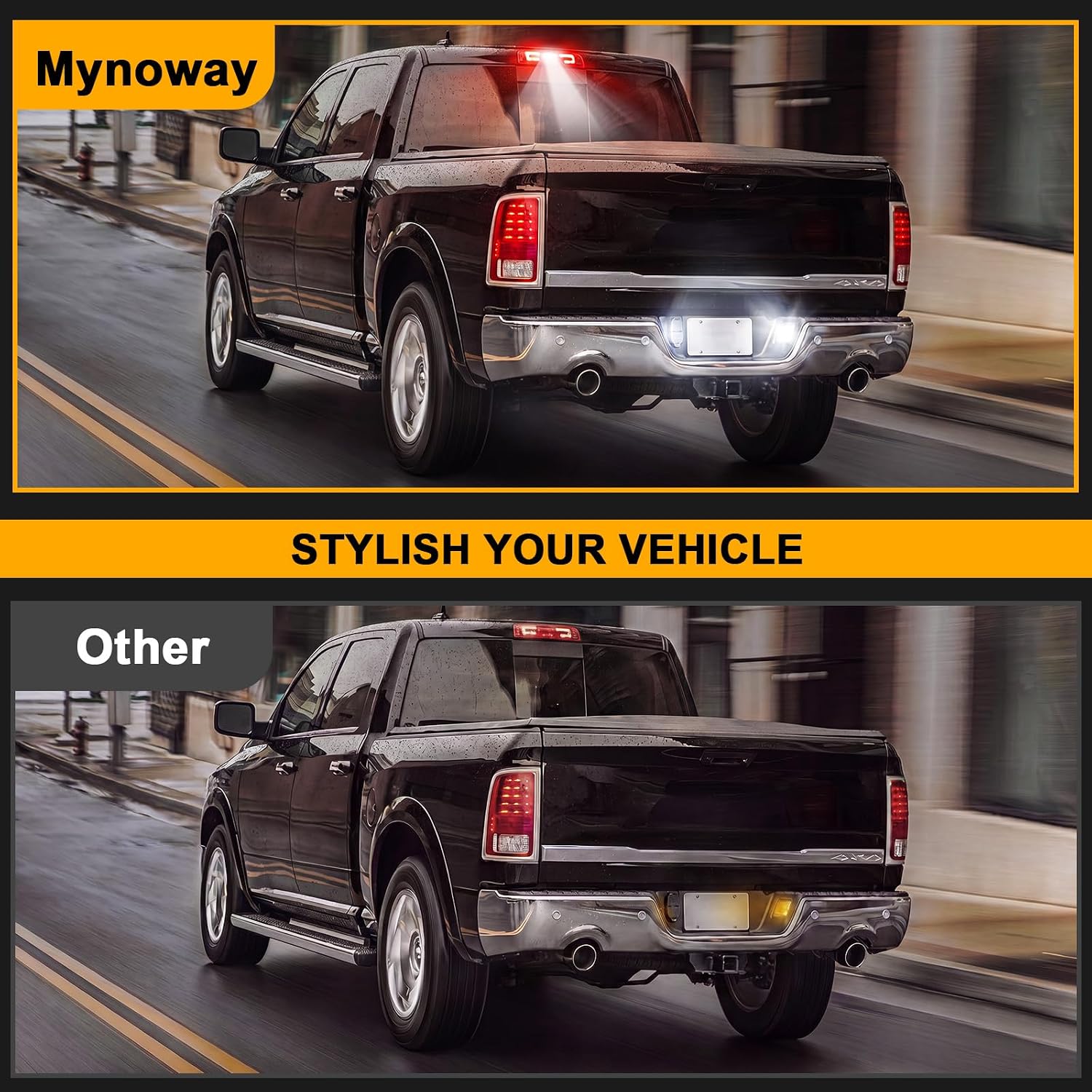 LED License Plate Lights for Ram 1500 2500 3500 2003-2018 OEM Fit IP67