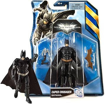 Batman, The Dark Knight Rises Movie Action Figure, Caped Crusader Batman, 4 Inches