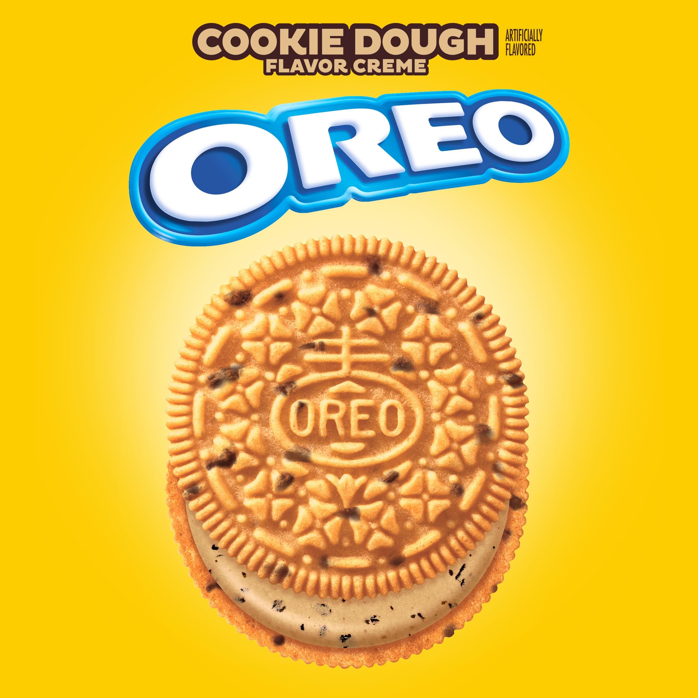 Amazon.com: OREO Cookie Dough Creme Sandwich Cookies, Limited