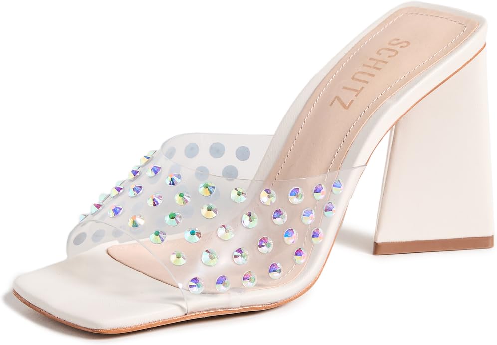 SCHUTZ Women's Lizah Crystal Sandals