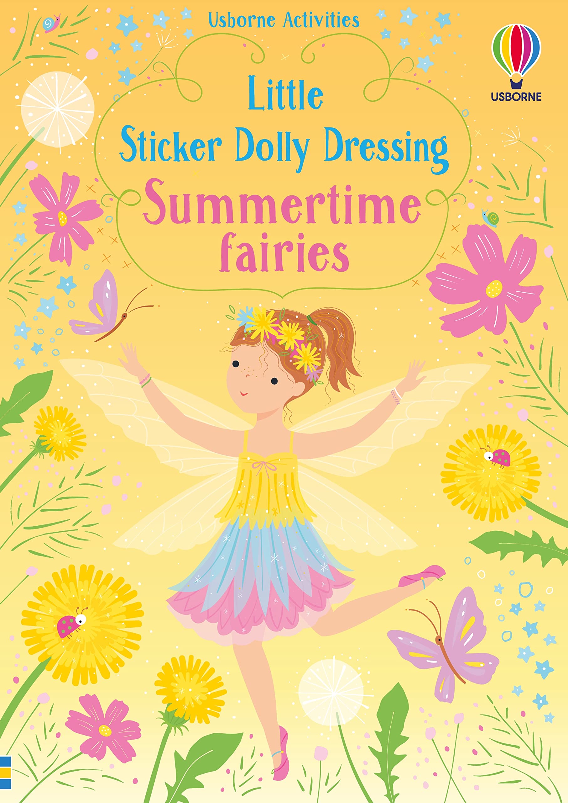Usborne GB Little Sticker Dolly Dressing Summertime Fairies