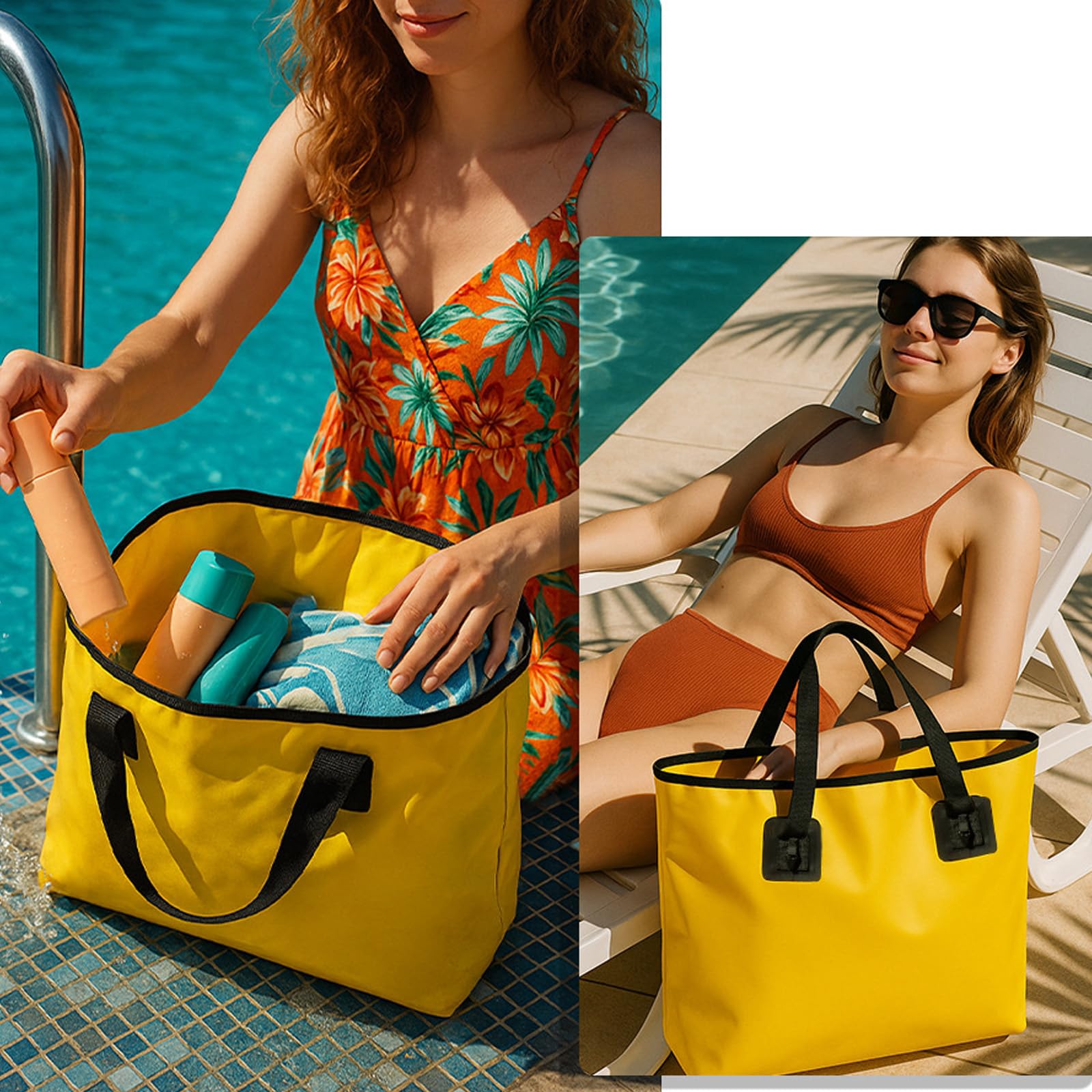 Borsa da nuoto traspirante capacità Borsa per riporre abiti da viaggio asciugatura rapida per attività all ' aperto Accessorio per attrezzatura sportiva Borsa da nuoto traspirante rapida