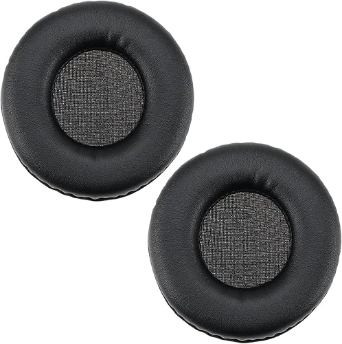 SING F LTD 1 par de almohadillas de repuesto compatibles con Technics RP DH1200 DH1200 DJ Auriculares de cuero de proteína Almohadillas de