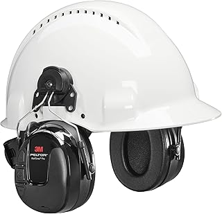 3M PELTOR WorkTunes Pro AM/FM Radio Headset, Hardhat Attached, One Size