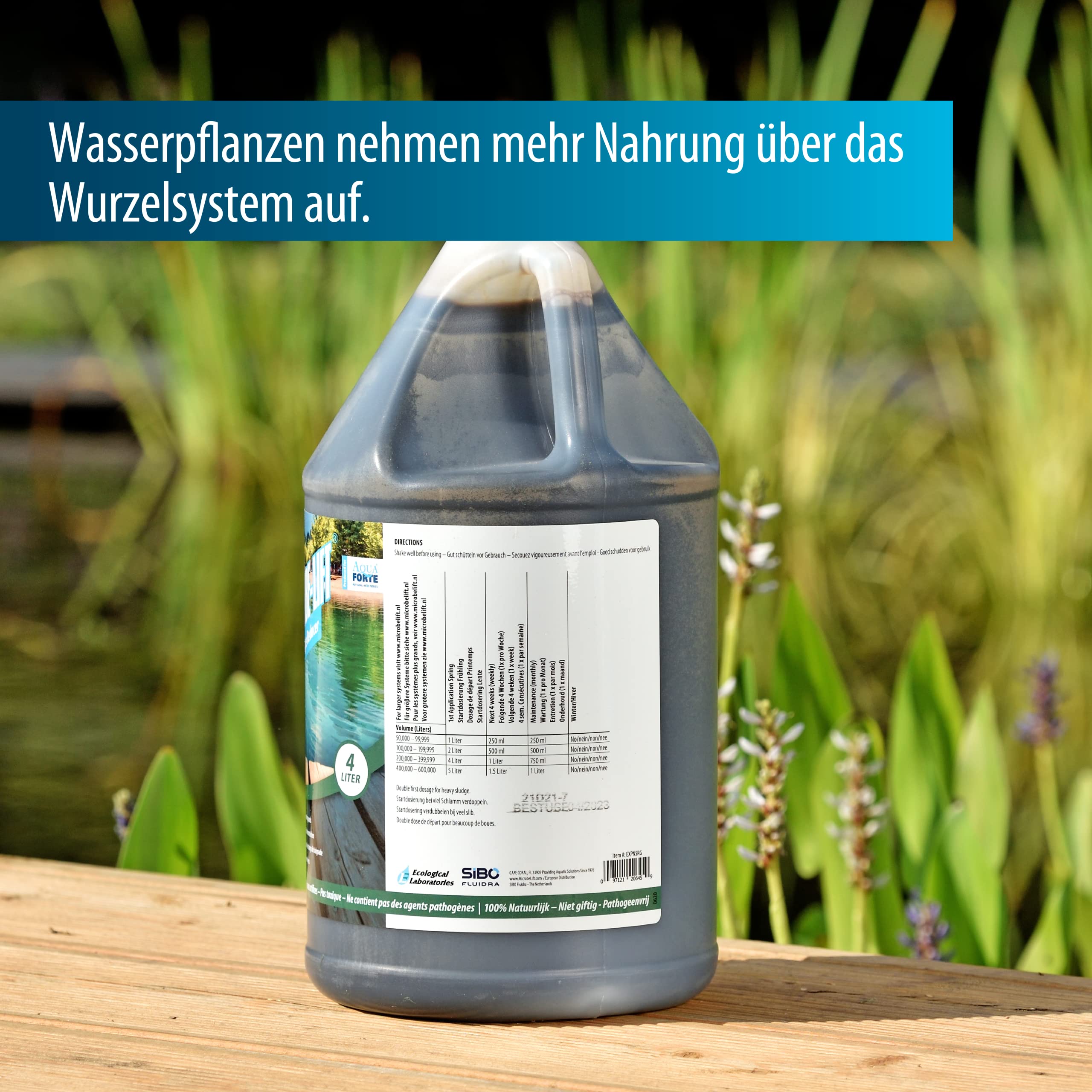MicrobeLift natural Schlammreduzierer 4 L